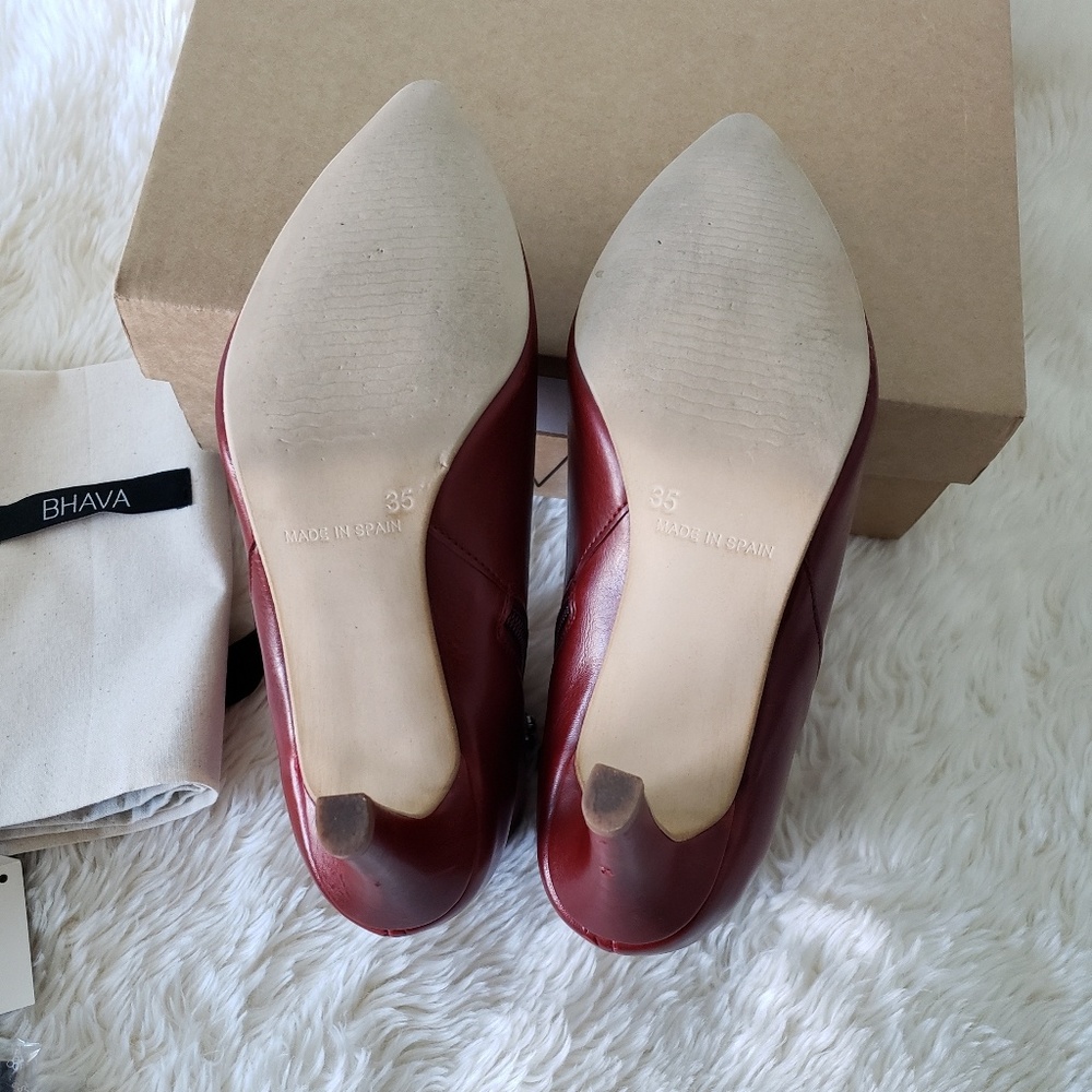 Bhava Blondie *vegan* booties, size 35/5. - Picture 4 of 5